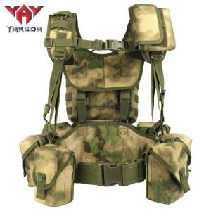 밀리터리 전술 조끼 폴리에스테르 시스템 1000D 서바이벌 내마모성 벨리밴드 MOLLE 군인 YAKEDA 필드