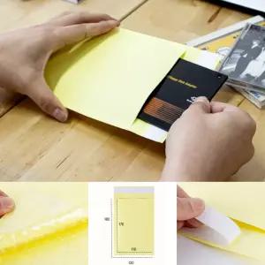 아톰 안전봉투 디스켓전용 우편 보관케이스 에어캡 뽁뽁이 SB-000 (10개입 1세트)