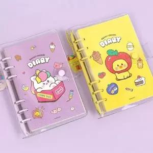 핑크풋 다이어리 수첩 노트 스케줄러 플래너 공책 6공