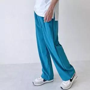 여름용 남성 린넨 와이드 밴딩 일자팬츠 데일리 바지