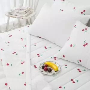 [에이치플러스몰]시어서커 SS 누빔이불 냉감 여름 방울