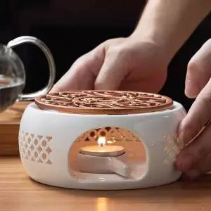 [콩심팥심]도자기 티워머 차우리기 찻주전자