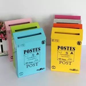 인테리어 JRF720D3 장식 소품 빈티지 철제 우체통