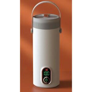 전기주전자 커피 여행용 충전식 보온 usb 끓는 화이트 캠핑 304탱크 커피포트