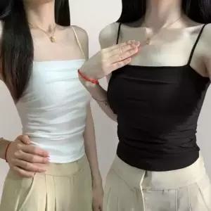 [라일리여성의류] Rly 주름브라캡 민소매 브라탑 티 CL002 모던