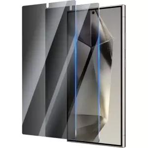 삼성 갤럭시 S24 울트라 프라이버시 강화 유리 보호 필름 전신보호필름 휴대폰보호필름 6.8인치용 스크린 2