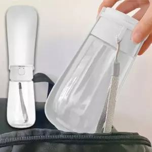 [골드스마일]산책 1P 원터치 접이식 강아지 휴대용 450ml 물통 강아지외출급수