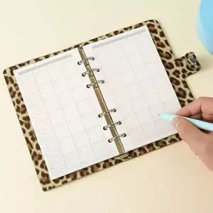 채움 6공 월간 다이어리 속지 먼슬리 리필 내지 A6