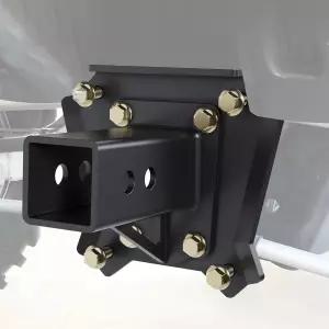 2014-2024 폴라리스 RZR XP1000 XP 4 1000 볼트온 범퍼 견인 히치 익스텐더 UTV 트레일러 어댑터