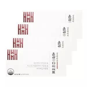 김소형원방 온감환 다이어트 28포 다이어트환 체지방 배변 가르시니아 차전자피 4박스