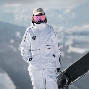 전천후 따뜻한 스키 의류 여성 야외 보드 방풍 후드 방수 남성 스노우 스포츠 세트