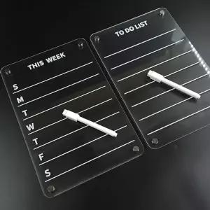 자석 아크릴 주간일정표 스케줄러 (KYR-WFHJR32)