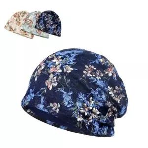 [룽스]플라워 비니 두건 수면모자 숏비니 사계절