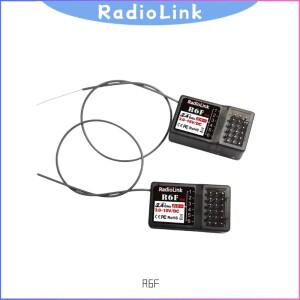[호환품]자동차 보트 및 차량용 RC6GS V2/RC4GS V2/T8FB/T8S와 호환되는 Radiolink R6F 2.4GHz 6CH 수신기