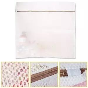 2중 사각세탁망 대형 매쉬 세탁망 색상 무형광 세탁용품 (WFKHY81)