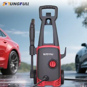 220V 전기 자동차 세탁기 초강력 가정용 완전 세차 펌프 홈 야외 청소