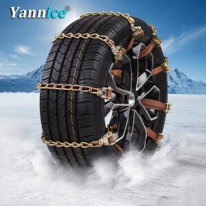 직물 스노우체인 175mm-265mm 타이어용 겨울용 자동차 스노우 체인 야외 비상 도구 눈 및 진흙 모래 범용
