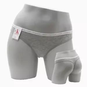 [Calvin Klein]UNDERWEAR CK 여성 티팬티 QD3783 GREY 698587