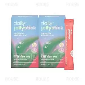 데일리 젤리스틱 알로에 이뮨  슈가컷 14포 2박스 / 베라 겔 혈당 케어
