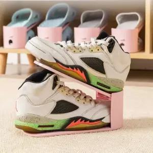 신발 정리대 수납 거치함 신발정리 선반 다용도 신발보관대 (WFKJGC9)