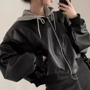 레더자켓 레더자켓 LND 항공점퍼 여성 페이 WFLQVR6