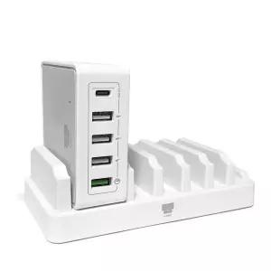 무배당출 큐 5포트 멀티충전기 / PD지원 고속충전 CY17MC550P