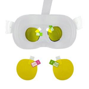 VR 헤드셋 고글 4개 필름 퀘스트 안경 기기 헬멧 보호대 방지 용품 2개 용 스크래치 메타 3 커버