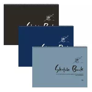 [아이비스]11815 4500 8절스케치북 색상 3종혼합 3개입