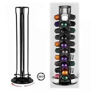 커피캡슐 회전 보관함 홀더 스탠드 캡슐정리 커피포드 거치대 캡슐케이스