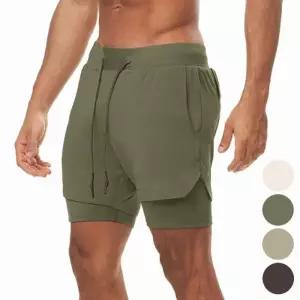 [라일리의류] Rly 헬스장 반바지 숏팬츠 짐웨어 일체형 속바지 남자