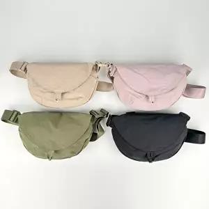 gb_BR_34208 캐주얼 반달 힙색 크로스백-WFHTGHP