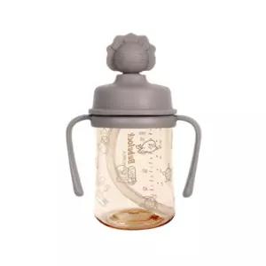 베베락 유아 자기주도 원터치 빨대컵 토퍼 210ml 초코 BNA