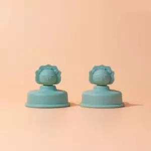 베베락 유아 빨대컵 원터치 호환용 토퍼 딥그린 2개 BNA