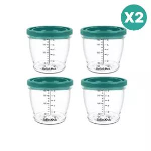 베베락 엘파 이유식 보관 용기 밀폐 180ml 민트그린 BNA