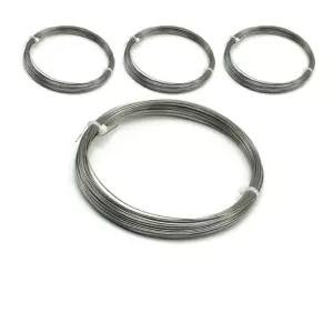 손 쉽게 모양을 만들 수 있는 20M 와이어줄 X 4개입스텐 인레스 공예용 분재용 원예용 다용도 농사용 텃밭
