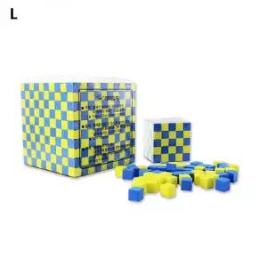 리터상자125 (5인용)무게배우기 부피공부 수학활동 깊이배우기 준비물 교구 완구 초등 배우기