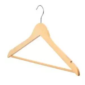 튼튼한 옷가게 논슬립 나무옷걸이 원목옷걸이 (WFKN1PL)