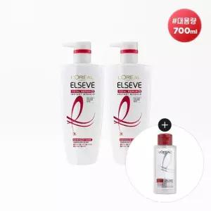 토탈리페어5 미라클 헤어팩 700ml 1+1 대용량 +미니샴푸 100ml 랜덤)