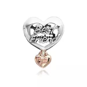 [판도라]782243C00 러브 유 베스트 프렌드 하트 참