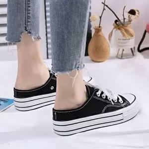 여자 인기 귀여운 스타일 외출 감성 캔버스 블로퍼 키-WFHXT9E