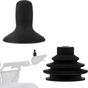 전동 휠체어 조이스틱 컨트롤러 모빌리티 스쿠터 버튼 캡 블랙 그레이 2팩