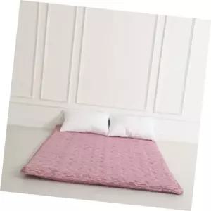 더크린 바닥요매트 싱글1인용(요커버/요솜) 핑크