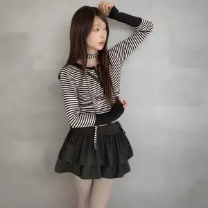 [신세계라이브쇼핑][옷자락] 여성 밴딩 미니 캐주얼 티어드 캉캉 숏 스커트