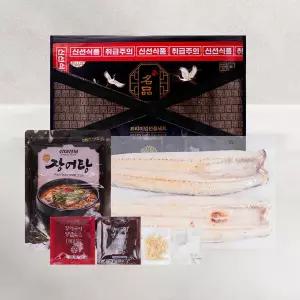 [수산대전20%쿠폰][맛딜] 국내산 자포니카 민물장어 2인 선물세트 (초벌후 480g내외/생강채+소스포함)