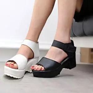 여자 여름 데일리 통굽 패션 클래식 가보 찍찍이 스트 WFJ30CR