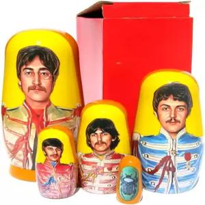 새로운 정통 및 오리지널 핸드메이드 오래 지속되는 수집품 비틀즈 SGT. 가장 큰 인형에 존이 등장하는