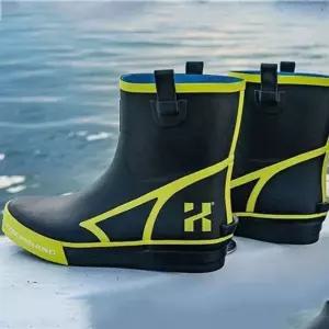 [카즈미]선상 장화 낚시 부츠 해루질 신발 270mm 그린-WFI8P9R