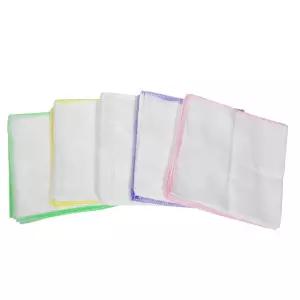 무늬없는 순면 신생아가제손수건 10매 영유아 목욕타올 턱받이 목싸개