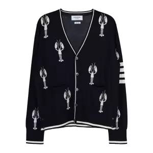 톰브라운 남성 스트라이프 랍스터 가디건 MKC415A Y1014 4151155842