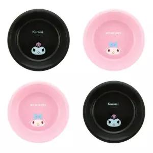 스케이터 마이멜로디 쿠로미 그릇 4종 세트